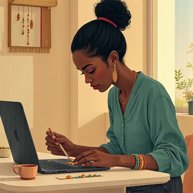 Boitumelo Molefe, Creative in South Africa