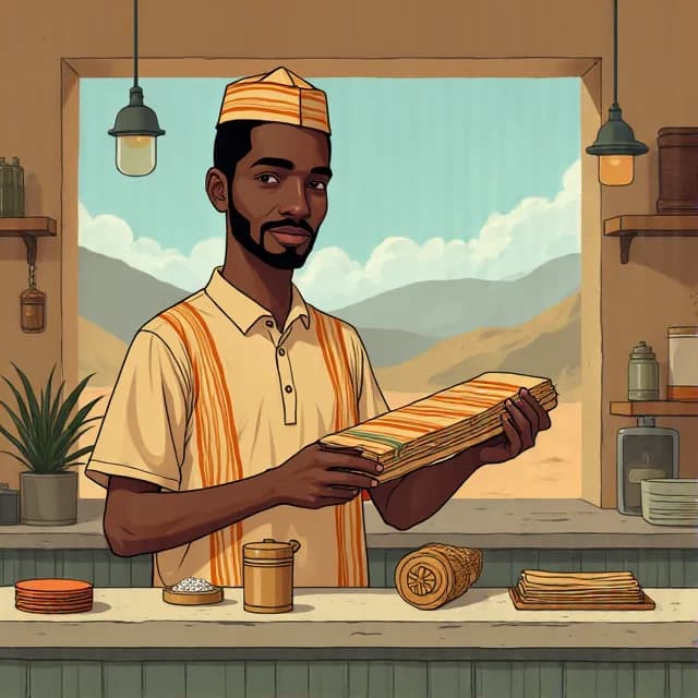 Tumelo Sebatane, Shop owner in South Africa