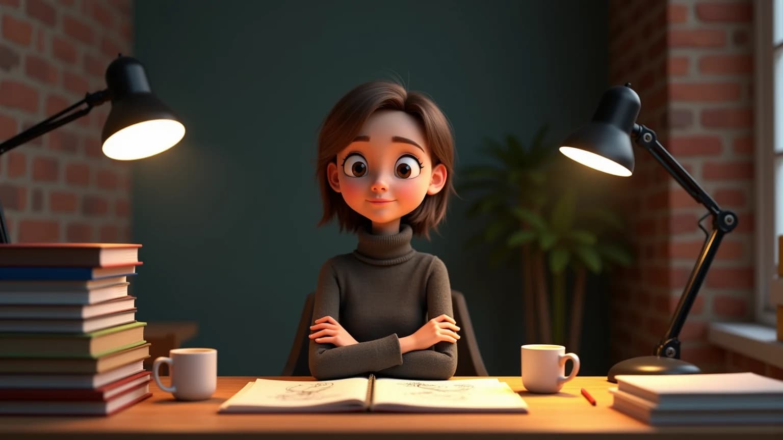 Maya's scene