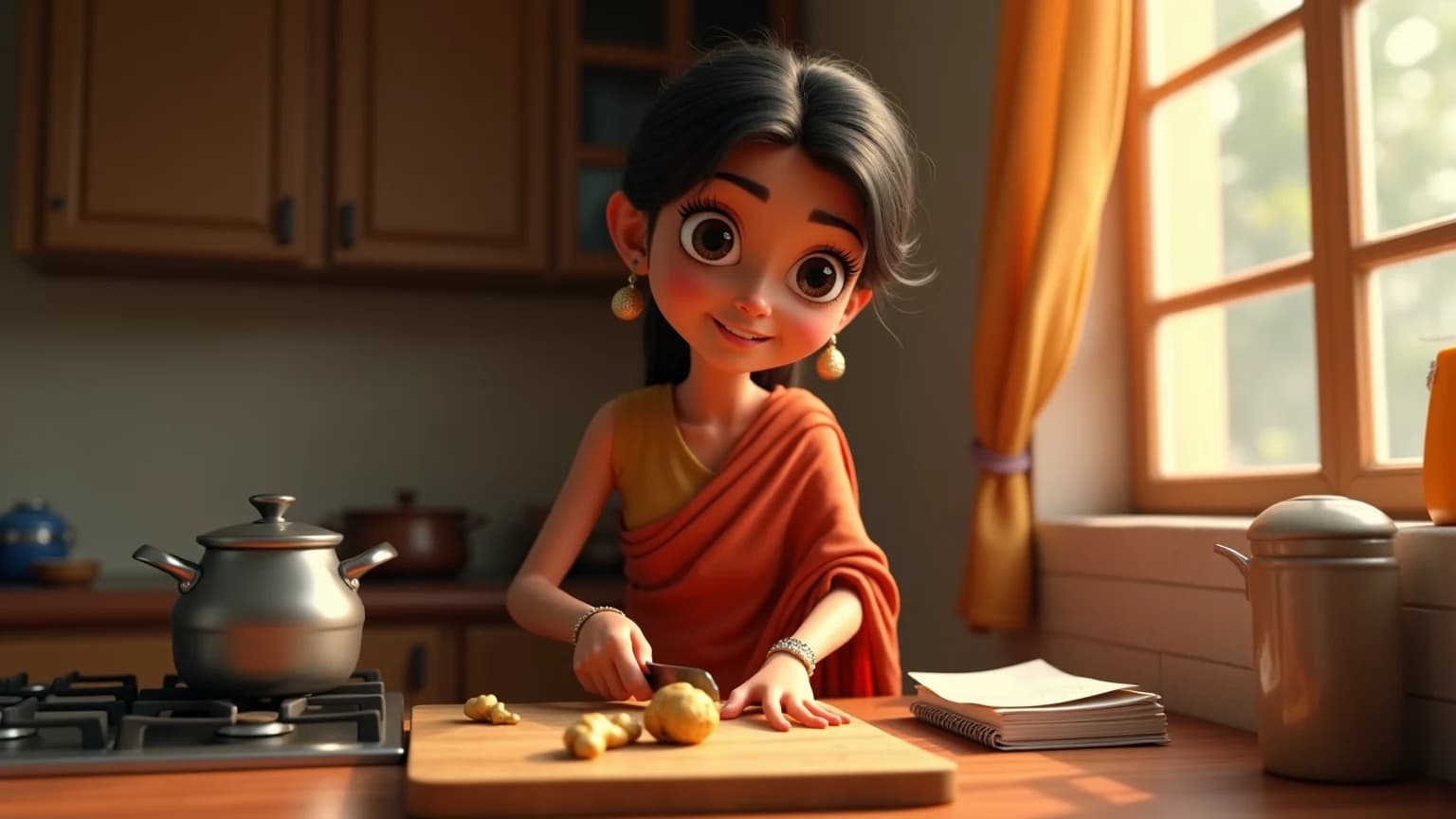 Meera's scene